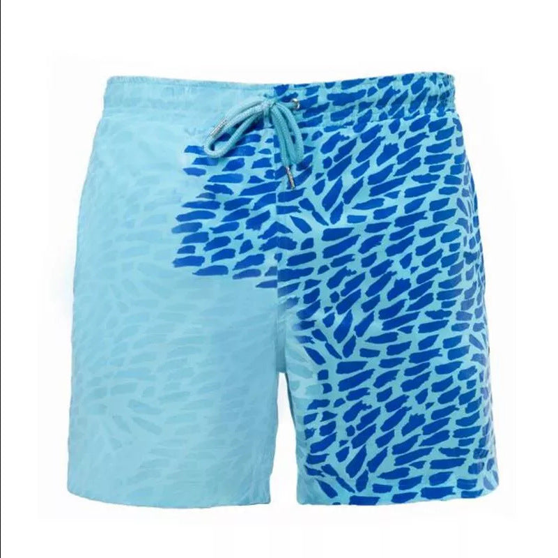 Short de plage homme magique – change de couleur au contact de l’eau