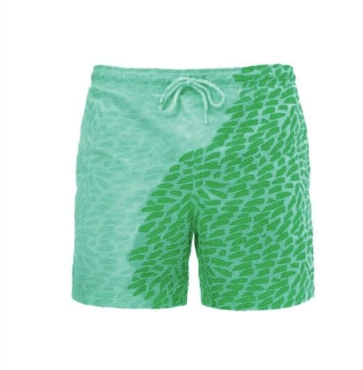 Short de plage homme magique – change de couleur au contact de l’eau