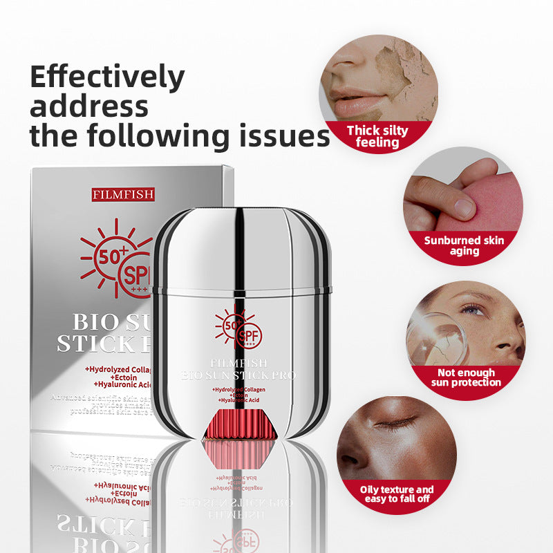 Crème solaire visage en stick hydratante SPF – Protection UV portable