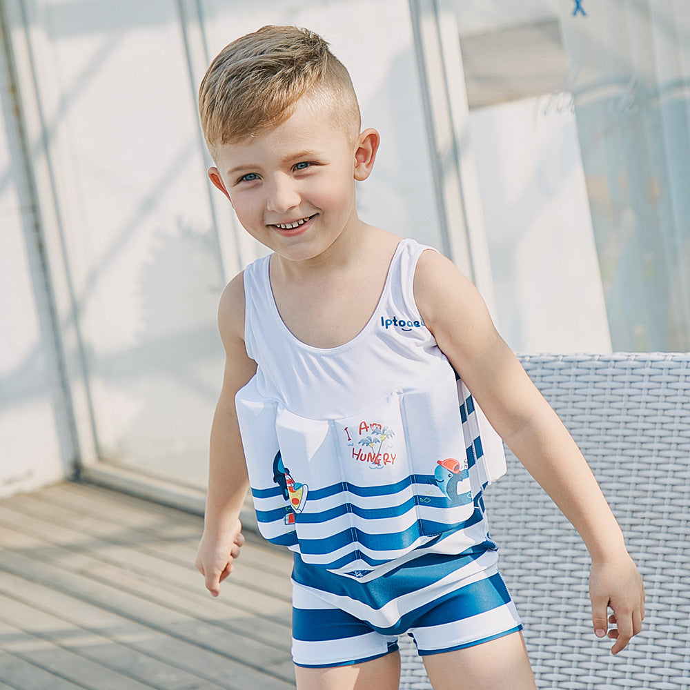 Maillot de bain bébé flottant – apprentissage natation garçon fille