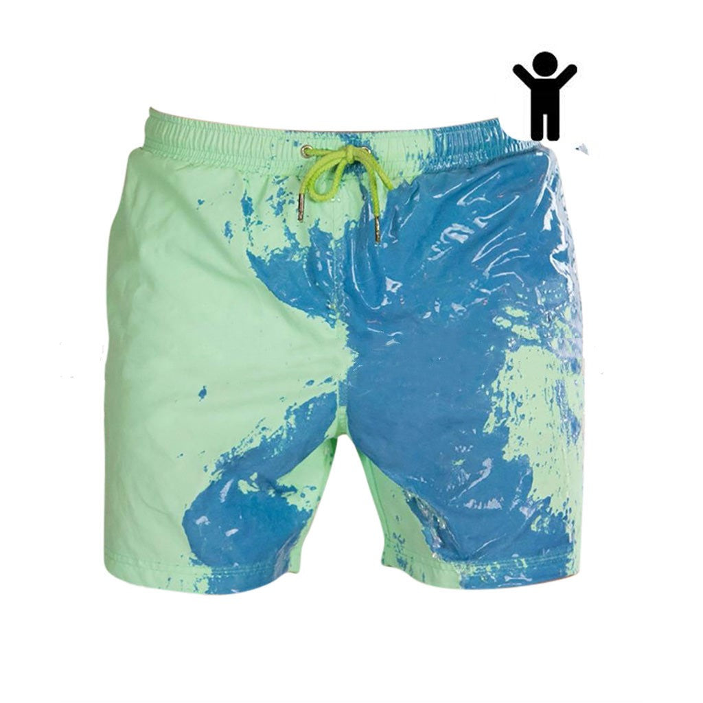 Short de plage homme magique – change de couleur au contact de l’eau