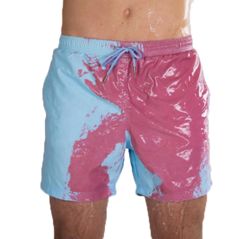 Short de plage homme magique – change de couleur au contact de l’eau