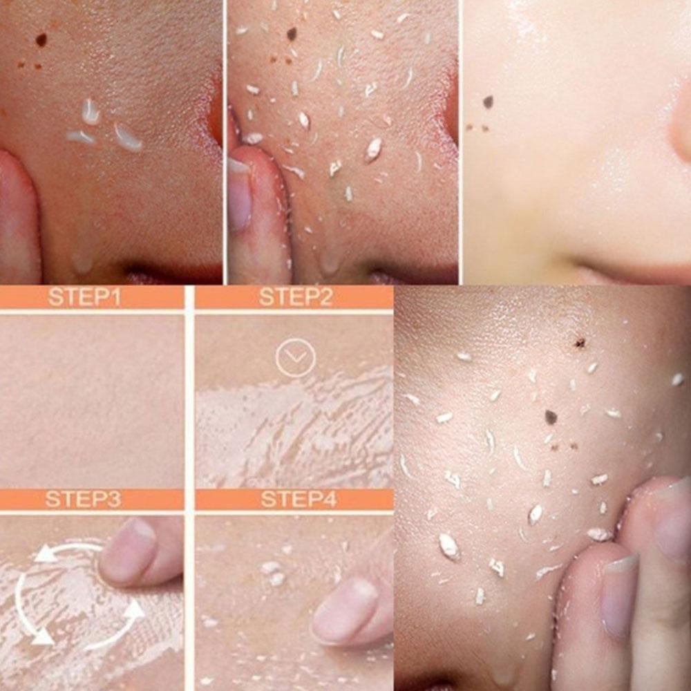 Gel exfoliant visage & corps – Papaye, coco et concombre, nettoyage profond et peau lisse