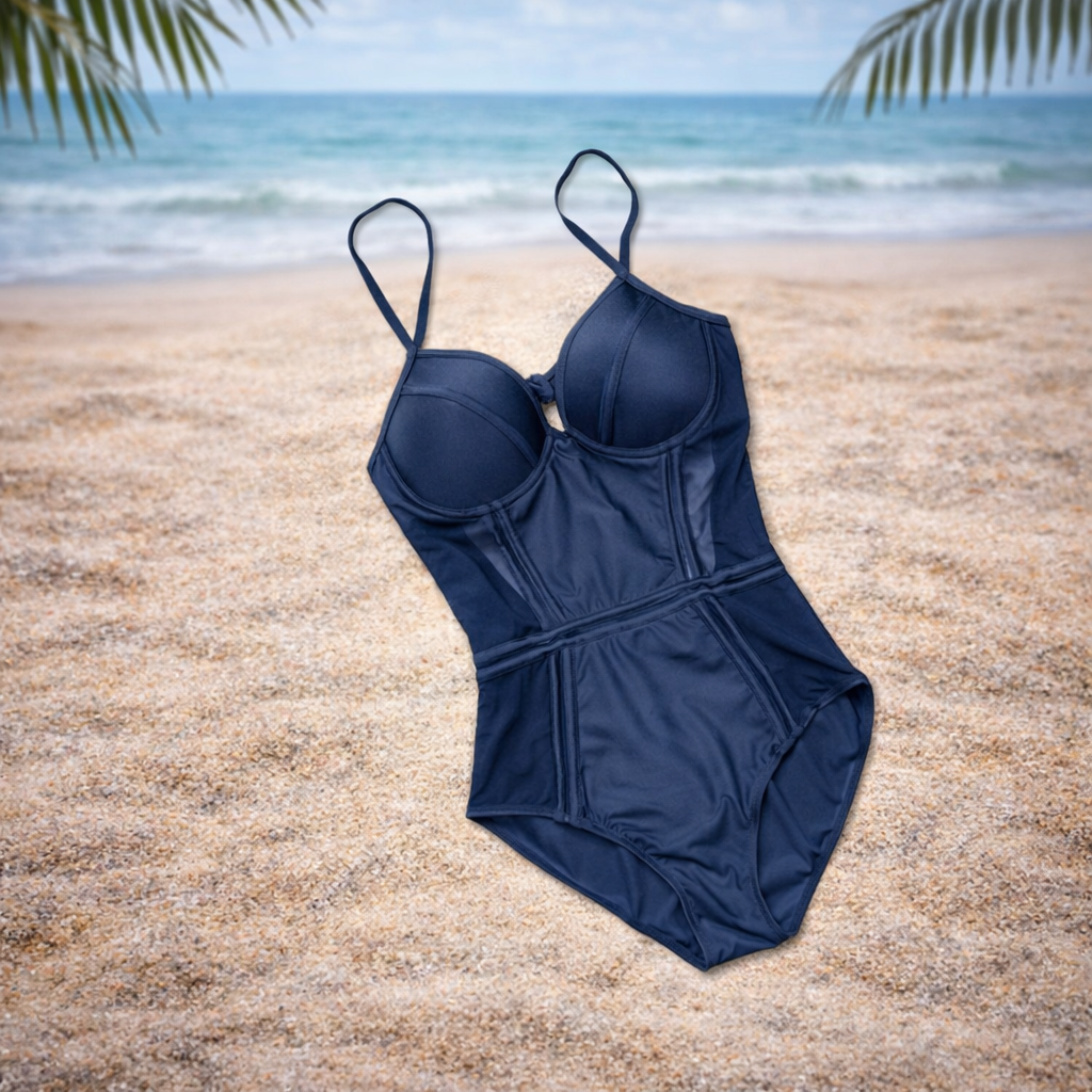Maillot de bain femme 1 pièce gainant – élégant & sculptant
